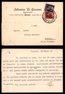 TRIESTE AMG VG - Cartolina Da Gorizia A Treviso Del 25.3.47 Con Affrancatura Di 3 Lire (8 + 9) Non Regolare Per La Nuova - Autres & Non Classés