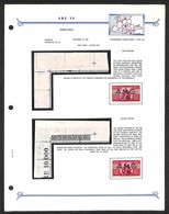 TRIESTE AMG VG - 1946 - 100 Lire (21 + 21a) - Montati Con Linguella Su Pagina Illustrativa Dell'emissione - Gomma Origin - Other & Unclassified