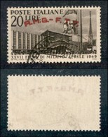 TRIESTE AMG FTT - 1949 - 20 Lire Fiera Di Milano (39) - Usato (10) - Andere & Zonder Classificatie