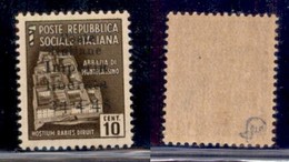 C.L.N. - Imperia - 1945 - 10 Cent (2) - Gomma Integra (12,50) - Other & Unclassified