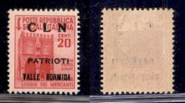 C.L.N. - Valle Bormida - 1945 - 20 Cent (2) - Gomma Originale (7) - Altri & Non Classificati