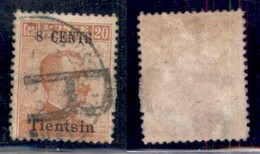 UFFICI POSTALI ALL'ESTERO - Tientsin - 1918/1919 - 8 Cent Su 20 Cent (19) Usato (79) - Sonstige & Ohne Zuordnung