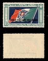 COLONIE - Egeo - 1933 - Crociera Balbo - Vignetta Del 50 Lire (29-Aerea) - Gomma Integra - Altri & Non Classificati