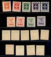 COLONIE - Egeo - 1934 Segnatasse (1/9) - Serie Completa - Gomma Originale (100) - Otros & Sin Clasificación