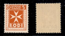 COLONIE - Egeo - 1934 - 5 Cent (1) - Gomma Integra (35) - Other & Unclassified