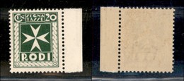 COLONIE - Egeo - 1934 - 20 Cent (3) - Gomma Integra - Other & Unclassified