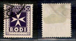 COLONIE - Egeo - 1934 - 30 Cent (4) - Usato - Other & Unclassified