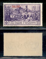 COLONIE - Egeo - Calino - 1930 - 20 Cent Ferrucci (12) - Gomma Integra (15) - Other & Unclassified