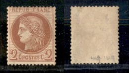 FRANCIA - 1871 - 2 Cent (46) - Gomma Integra - Sonstige & Ohne Zuordnung