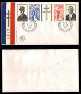 FRANCIA - 1971 - FDC Charles De Gaulle (1772/1775) - Busta O.P.P. - Other & Unclassified
