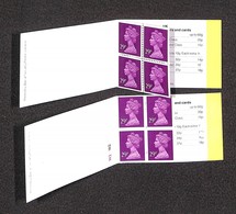 GRAN BRETAGNA - 1989/1990 - Folded Booklets 4 X 19p (GG 1/2) - 2 Libretti - Nuovi - Other & Unclassified
