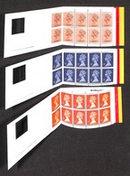 GRAN BRETAGNA - 1987/1988 - Window Booklets 10 X 13/14/19p - 3 Libretti - Nuovi - Other & Unclassified