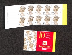 GRAN BRETAGNA - 2000 - Barcode Booklets 10 X 1st Brown Millennium (HD 52a/HD 53a) - 2 Libretti - Nuovi - Other & Unclassified