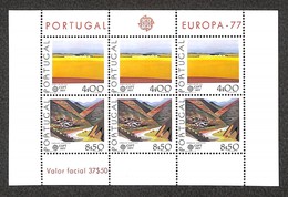 PORTOGALLO - 1977 - Foglietto Europa CEPT (Block 20) - Gomma Integra - Other & Unclassified