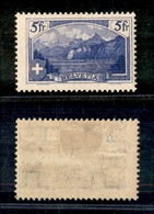SVIZZERA - 1914 - 5 Franchi Vedute (122) - Nuovo Con Gomma (40) - Other & Unclassified
