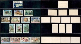 BRITISH INDIAN OCEAN TERRITORY - 1969/1974 - Fauna Marina (31 + 36/38 + 44/47 + 54/56 + 59/62) - 1 Valore E 4 Serie Comp - Autres & Non Classés