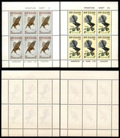 NUOVA ZELANDA - 1965 - Uccelli (442/443) - Serie Completa In Minifogli - Gomma Integra (30) - Other & Unclassified
