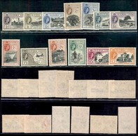 SIERRA LEONE - 1956 - Queen Elisabeth II E Vedute (176/188) - Serie Completa - Gomma Integra (65) - Otros & Sin Clasificación