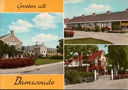 !  Modern Postcard Groeten Uit Damwoude , Niederlande, Nederland, Holland - Andere & Zonder Classificatie