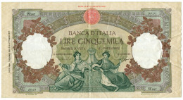 5000 LIRE CAPRANESI REPUBBLICHE MARINARE SERIE SOSTITUTIVA 07/01/1963 BB+ - Sonstige & Ohne Zuordnung