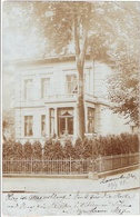 Hamburg WANDSBEK Loewenstraße 24 Eckvilla Original Braune Private Fotokarte 28.8.1899 Gelaufen - Wandsbek