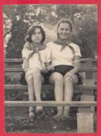 245038 / Pioneer Organization YOUNG GIRLS , Vintage Original Photo ,  Bulgaria Bulgarie - Personnes Anonymes