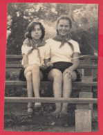 245039 / Pioneer Organization YOUNG GIRLS , Vintage Original Photo ,  Bulgaria Bulgarie - Personnes Anonymes