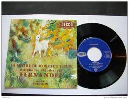 LA CHEVRE DE MONSIEUR SEGUIN PAR FERNANDEL / 45 TOURS 460.543 MEDIUM - Enfants