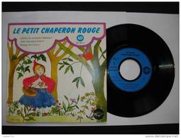 LE PETIT CHAPERON ROUGE  AVEC MAURICE CHEVIT MUSIQUE DE COUPERIN  45 TOURS ALBUM SR 80014 - Enfants