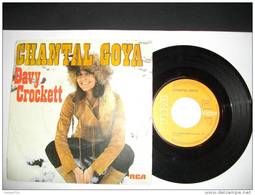 CHANTAL GOYA / DAVY CROCKETT / C'EST UN DERNIER NUAGE : PB 8005 RCA - Bambini