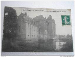 37 CLERE ( I.-&-L) - Château De Champchevrier, Façade Sur Les Douves - Cléré-les-Pins