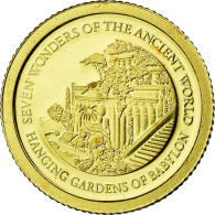 Monnaie, Îles Salomon, Elizabeth II, Jardins Suspendus De Babylone, 5 Dollars - Isole Salomon