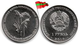 Transnistria - 1 Rouble 2019 (Lily Of The Valley - UNC - 50,000Ex.) - Moldova
