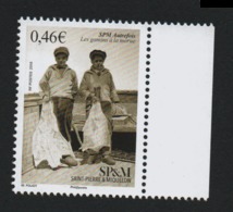 St Pierre Et Miquelon °° 2018 Les Gamins à La Morue Autrefois - Unused Stamps