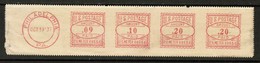 U.S.A.  Scott # UNLISTED 1937 METER STAMP---SOLD "as Is" (LG-1174) - Timbres De Distributeurs [ATM]