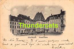 CPA STAVELOT 1899 GRAND PLACE - Stavelot