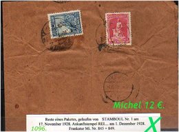 EARLY OTTOMAN SPECIALIZED FOR SPECIALIST, SEE.... Paketausschnitt - Storia Postale