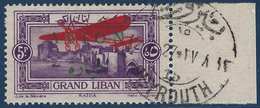 France Colonies Grand Liban Non émis N°11A(Maury 2009) Avec Cachet Beyrouth Pour Présentation Aux Officiels - Unused Stamps