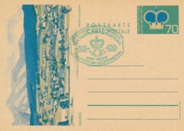 Michel P81x Bildpostkarte Mauren - Grüner Zusatzstempel Official Philatelic Service - Enteros Postales