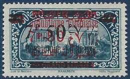 France Colonies Grand Liban N°118D**(Maury 2009) Erreur De Surcharge Sur N°111 RR - Unused Stamps