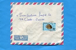 MARCOPHILIE-COMORES-Lettre>Françe Cad Moroni-1974 -stamp N°75 Coquillage - Nerita Polita - Briefe U. Dokumente