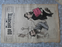 Le Don Quichotte, Revue Satirique,1884, Les Marrons Du Feu,Paul Bert, Ministre, Né Auxerre Franc-maçon, Fallières - Tijdschriften - Voor 1900