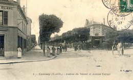 78 - Croissy - Avenue Du Vésinet Et Avenue Carnot - Croissy-sur-Seine