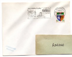 DORDOGNE - Dépt N° 24 = MONBAZILLAC 1965 = FLAMME Codée= SECAP  Illustrée ' Chateau - Ruines - MOULIN De MALFOURAT' - Mechanical Postmarks (Advertisement)