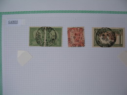 Tunisie Lot De Timbres, Oblitération  choisies De Gabès    Voir Scan - Gebruikt