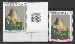 France 1982 - 2 Variétés - Visage Vert + Double Frappe - Y&T N° 2231 ** Neufs Luxe (voir Descriptif) TB. - Ungebraucht
