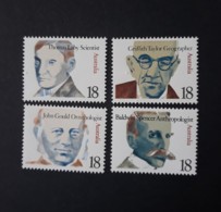 N° 604 à 607       Personnages Illustres - Mint Stamps