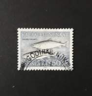 N° 128      Le Saumon  -  50 Kr. - Used Stamps