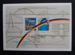 N° 21       Anniversaire De La Chute Du Mur De Berlin  -  Oblitéré - 1981-1990