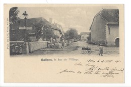 23123 - Ballens Le Bas Du Village Enfants Et Fontaine - Ballens